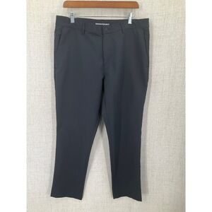Banana Republic Performance Pants Mens 34x29 Black Travel Minimalist Gorpcore